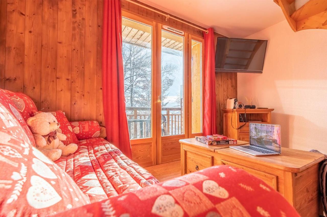 Madame Vacances Les Chalets Du Berger Premium*** La Féclaz Buitenkant foto