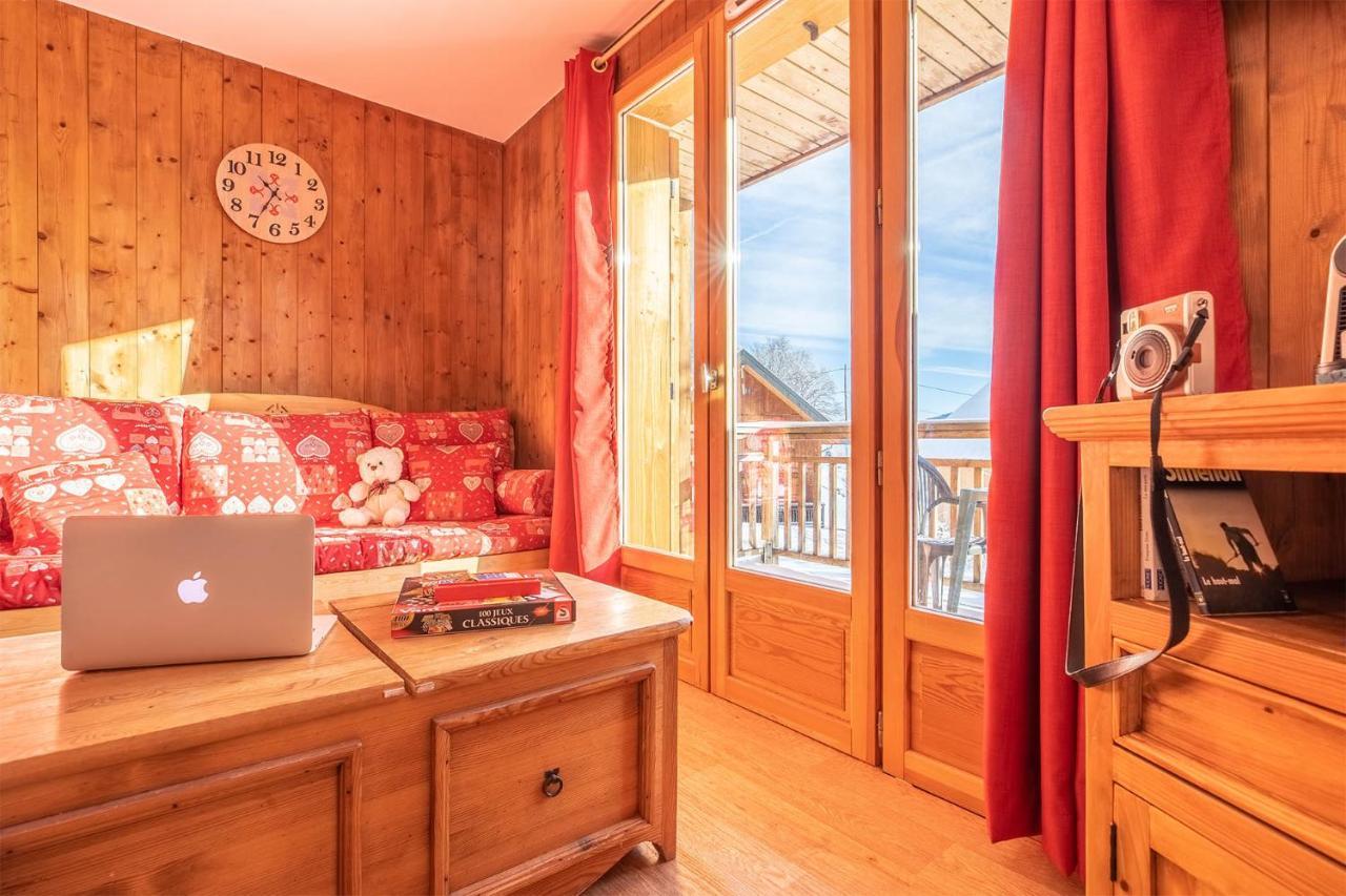 Madame Vacances Les Chalets Du Berger Premium*** La Féclaz Buitenkant foto