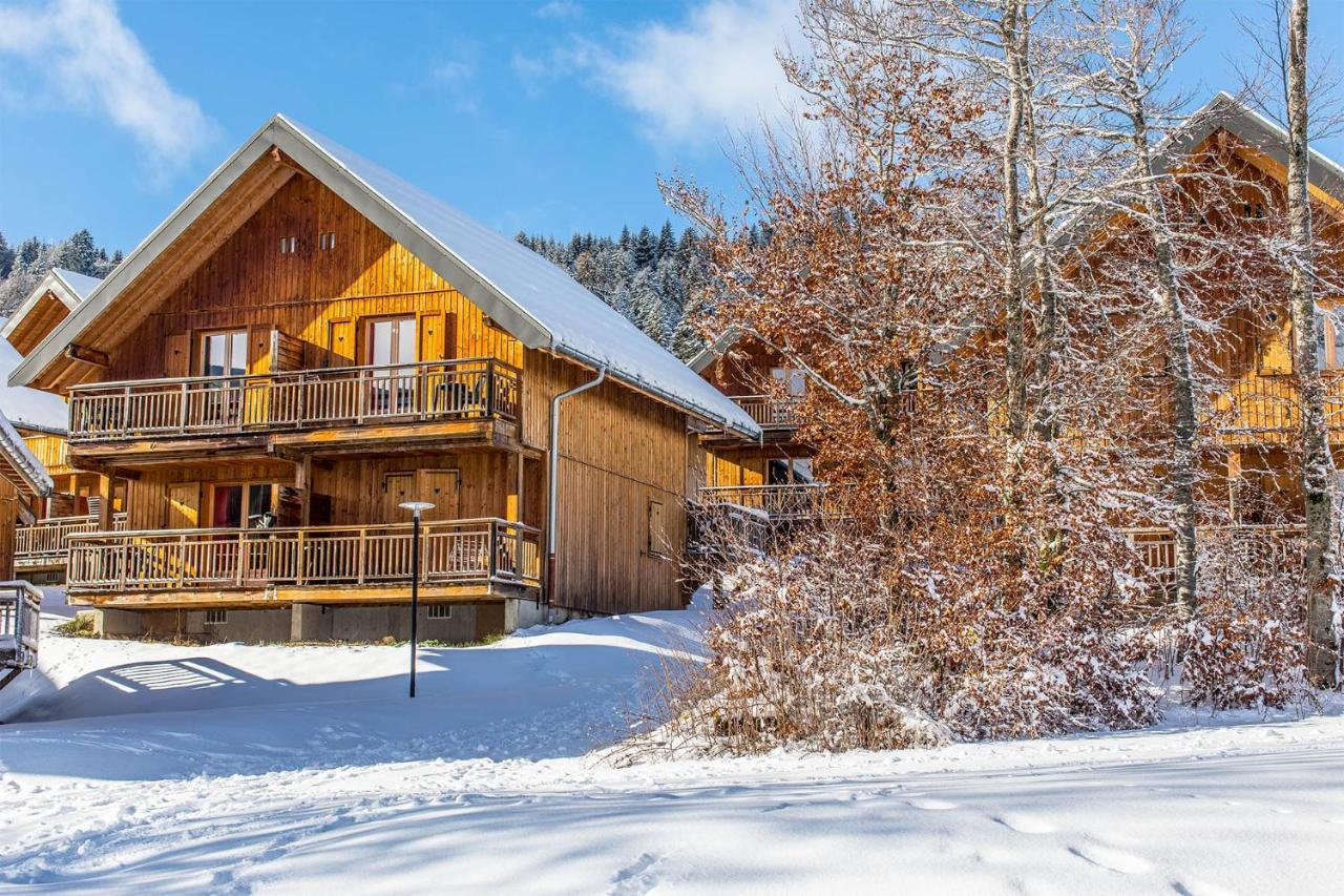 Madame Vacances Les Chalets Du Berger Premium*** La Féclaz Buitenkant foto