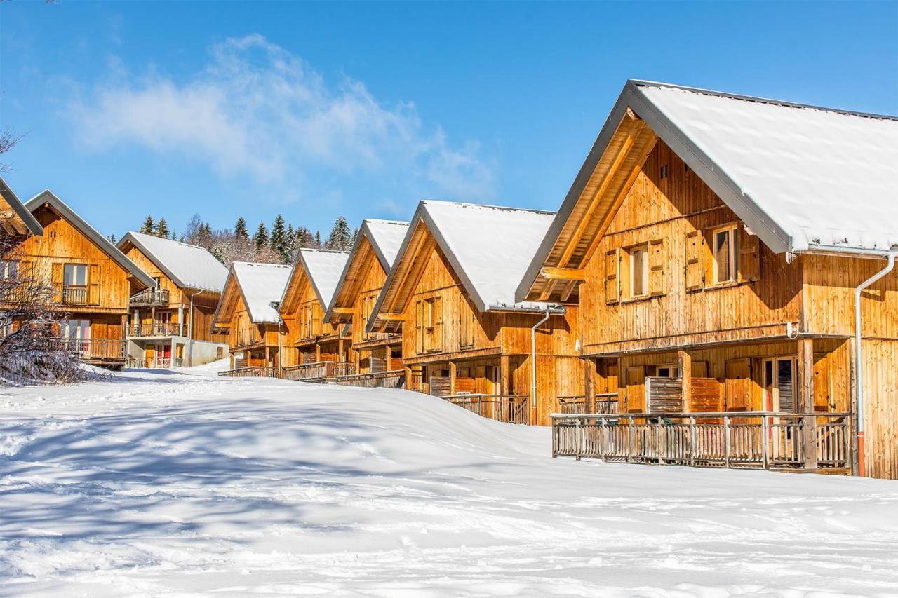 Madame Vacances Les Chalets Du Berger Premium*** La Féclaz Buitenkant foto